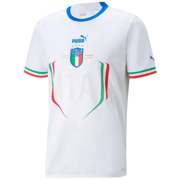Men's NBA Authentic Team Jerseys in Official Team Colors for True Basketball FansPuma Italy Away Jersey 22/23 (Puma White/Ultra Blue)