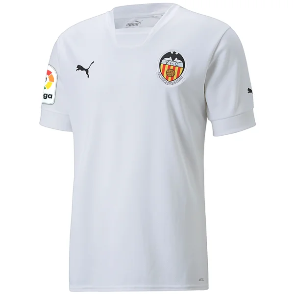 Men's Authentic Soccer Jerseys of National Teams for International Football EventsPuma Valencia Home Jersey w/ La Liga Patch 22/23 (Puma White)