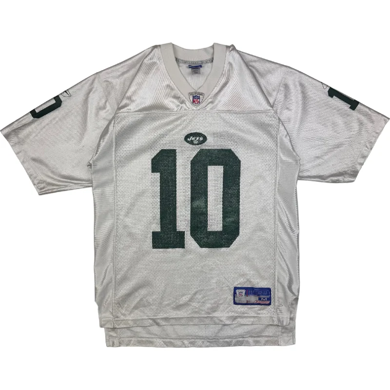 Men's Limited - Release American Football Jerseys of Rookie Stars for Early Adopters and FansReebok NFL New York Jets 'Chad Pennington 10' Jersey White