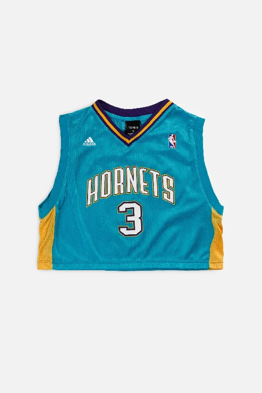 Men's Throwback Rugby Jerseys of Historic Matches and Teams for Rugby History BuffsRework Charlotte Hornets NBA Crop Jersey - M