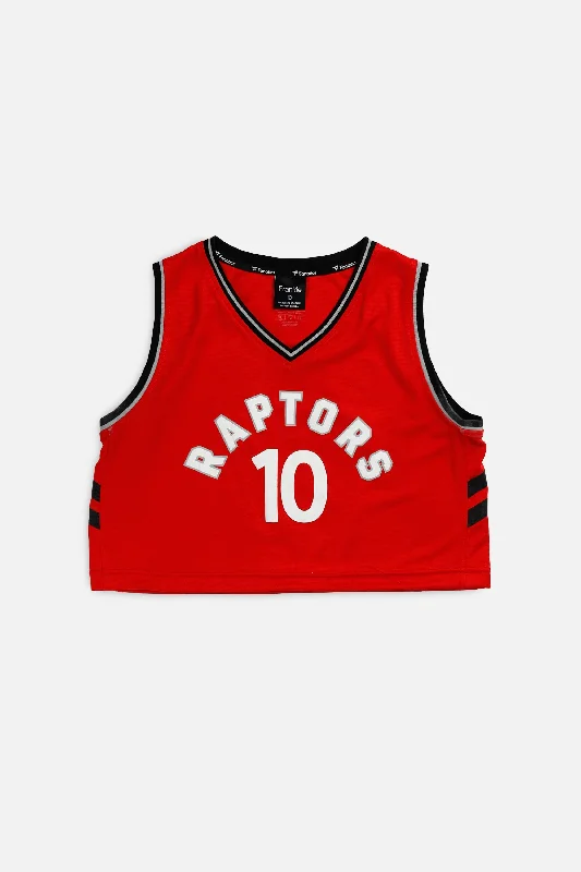 Men's Football Jerseys with Embroidered Club Badges for a Premium and Authentic AppealRework Toronto Raptors NBA Crop Jersey - S