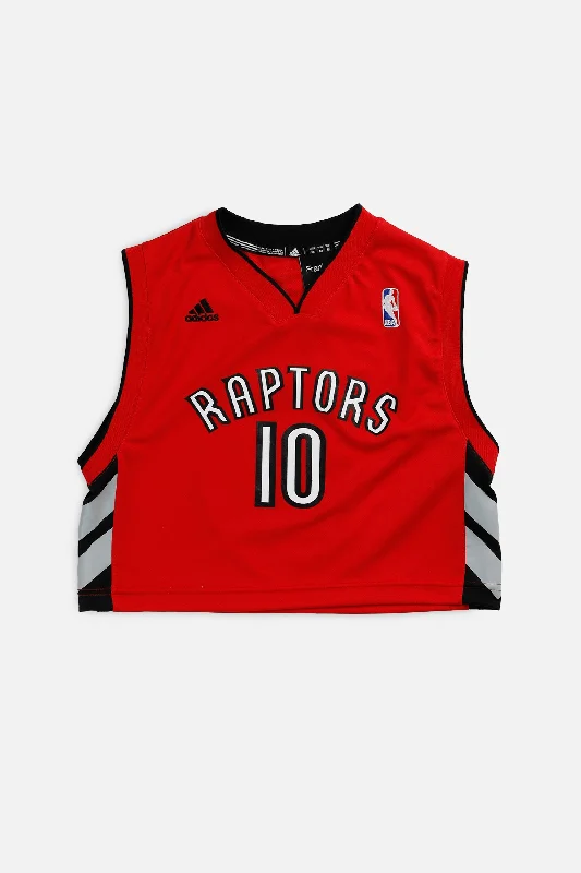 Men's Basketball Jerseys in Sleeveless Design for Enhanced Mobility on the CourtRework Toronto Raptors NBA Crop Jersey - S
