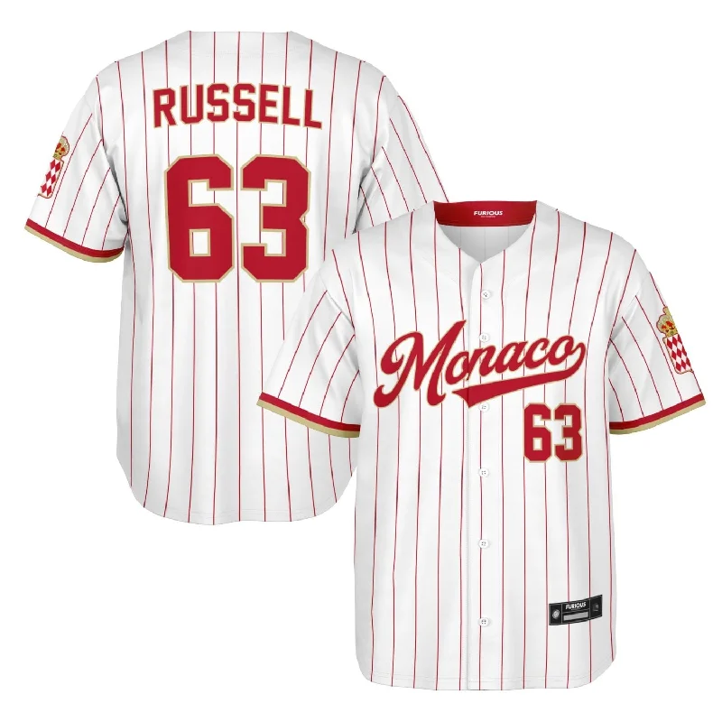 Men's Sustainable Organic Cotton Rugby Jerseys for Eco - Conscious Sports EnthusiastsRussell - Monaco Jersey