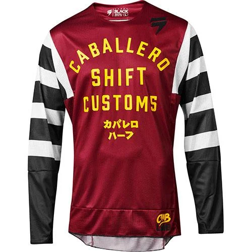 Men's Breathable Polyester Running Jerseys in Bright Neon Colors for High - Visibility WorkoutsShift - 2019 Whit3 Label Caballero Jersey