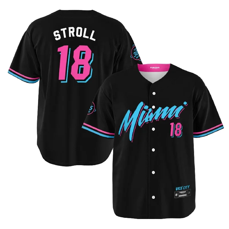 Men's Limited - Release American Football Jerseys of Rookie Stars for Early Adopters and FansStroll - Vice City Jersey