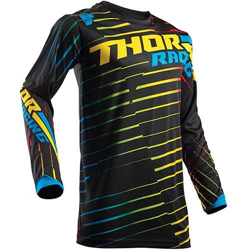 Men's Breathable Polyester Running Jerseys in Bright Neon Colors for High - Visibility WorkoutsThor - 2018 Pulse Rodge Jersey