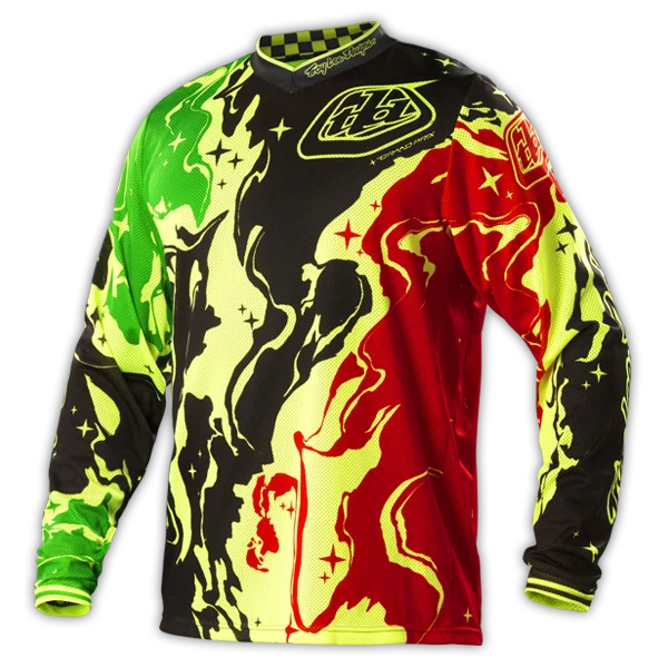 Men's Moisture - Wicking Lacrosse Jerseys with Mesh Panels for Optimal Performance on the FieldTroy Lee Designs - 2015 GP Air Galaxy Jersey