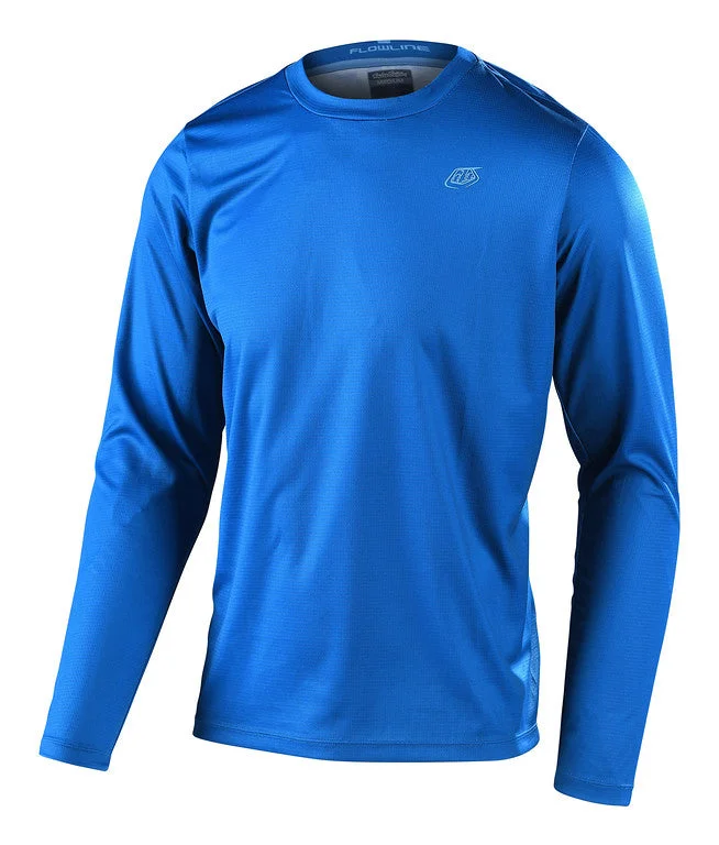 Men's Authentic Soccer Jerseys of National Teams for International Football EventsTroy Lee Designs Flowline Long Sleeve MTB Jersey - Slate Blue