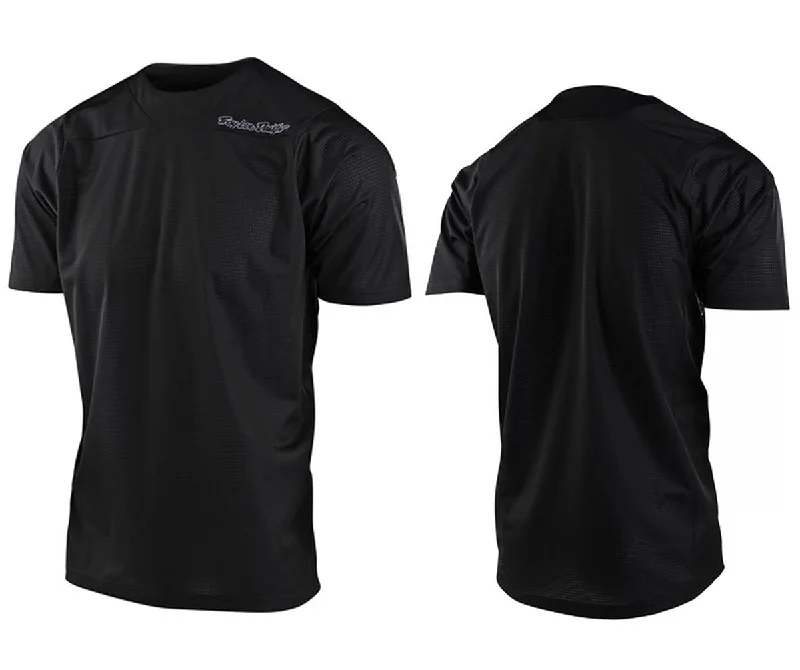 Men's Throwback Tennis Jerseys Inspired by Iconic Matches and PlayersTroy Lee Designs Skyline Short Sleeve MTB Jersey - Solid - Black - 2022
