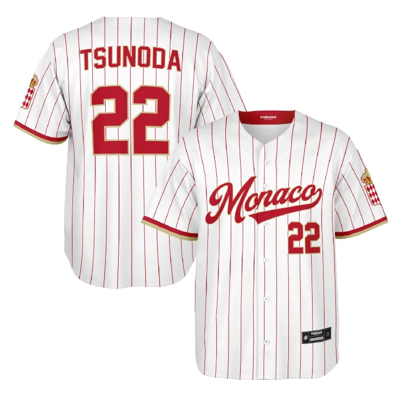 Men's Custom - Embroidered Volleyball Jerseys for Team Uniforms or Personalized GearTsunoda - Monaco Jersey