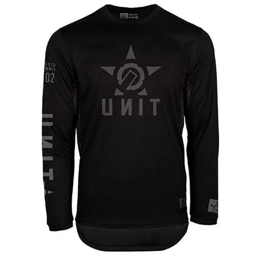Men's Retro Hockey Jerseys with Classic Stripes and Logos for a Nostalgic Hockey AestheticUnit - 2019 Stealth Jersey