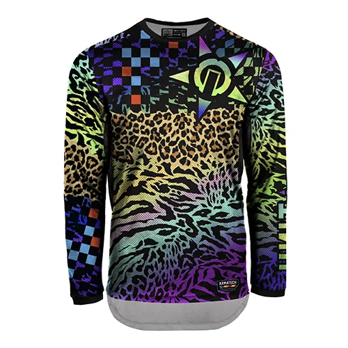 Men's Breathable Polyester Running Jerseys in Bright Neon Colors for High - Visibility WorkoutsUnit - 2020 Tracker Jersey