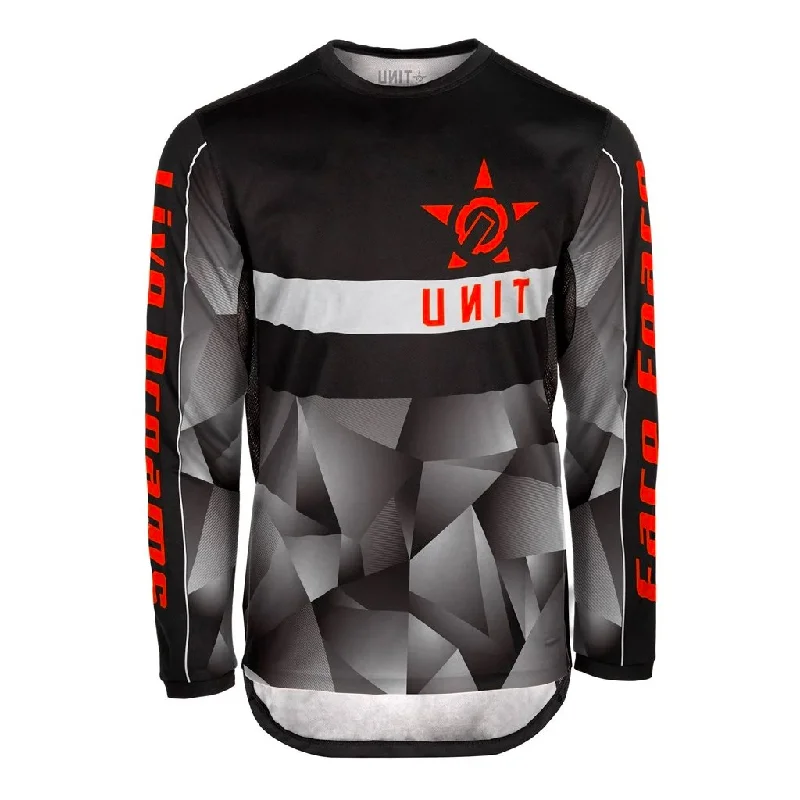 Men's Retro Hockey Jerseys with Classic Stripes and Logos for a Nostalgic Hockey AestheticUnit - 2022 Face Fears Jersey