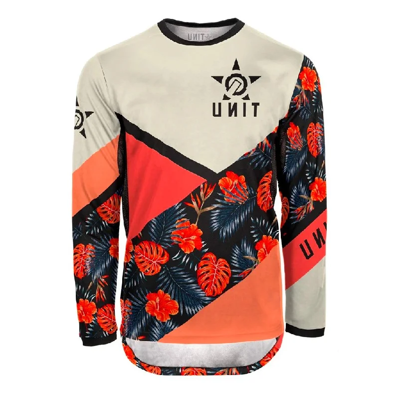 Men's Breathable Polyester Running Jerseys in Bright Neon Colors for High - Visibility WorkoutsUnit - 2022 Laid Back Jersey