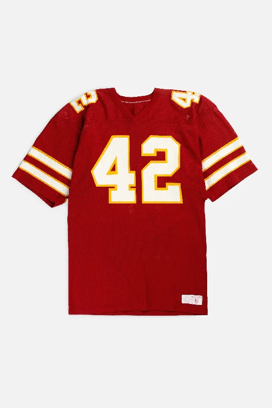 Men's Moisture - Wicking Lacrosse Jerseys with Mesh Panels for Optimal Performance on the FieldVintage Football Jersey - L