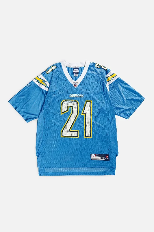 Men's Breathable Polyester Running Jerseys in Bright Neon Colors for High - Visibility WorkoutsVintage LA Chargers NFL Jersey - M