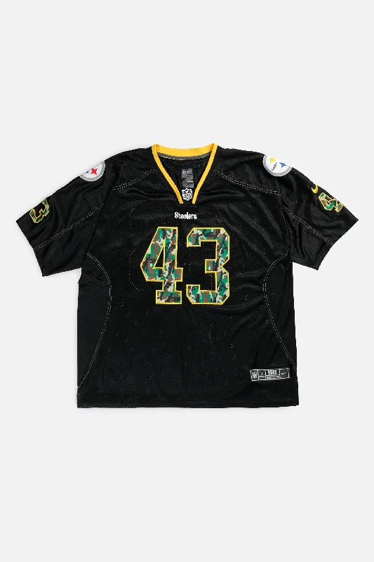 Men's Retro Soccer Jerseys of Famous Clubs from the 90s for Nostalgic Football EnthusiastsVintage Pittsburgh Steelers NFL Jersey - XXL