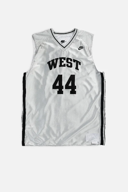 Men's Basketball Jerseys with Signature Player Logos for a Fan - Favorite LookVintage Reversible Nike Basketball Jersey - XL