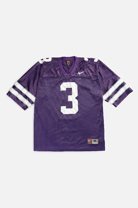 Men's Cycling Jerseys with Reflective Stripes for Safe and Stylish Rides at NightVintage TCU Horned Frogs NCAA Football Jersey - M