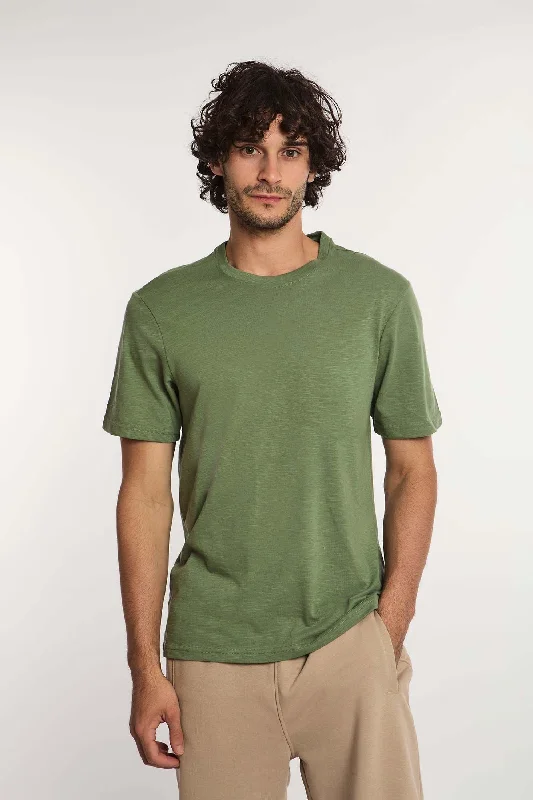 Men's organic cotton crew - neck t - shirts for everyday comfortT-Shirt