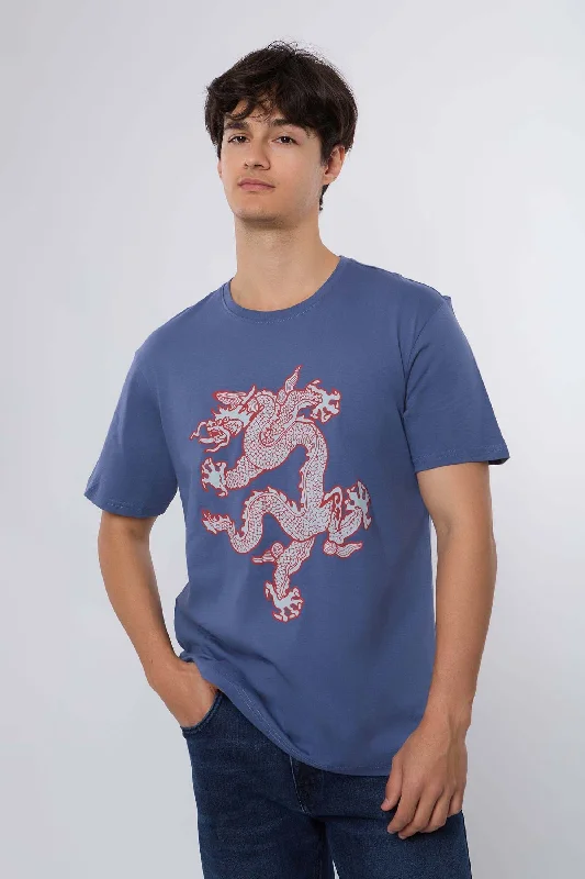 Men's organic cotton crew - neck t - shirts for everyday comfortT-Shirt