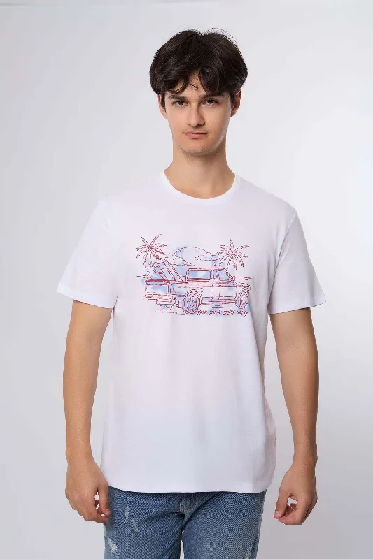 Men's mock - neck t - shirts with a modern and sleek styleT-Shirt