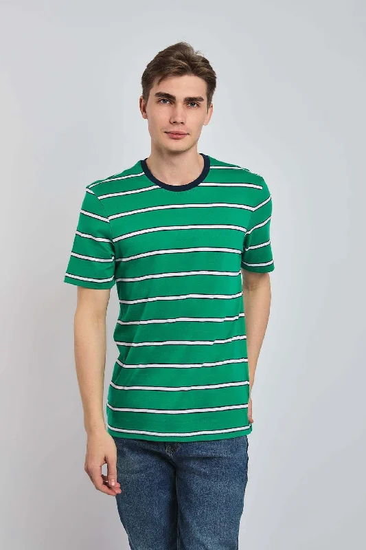 Men's ribbed t - shirts with a textured finish for added styleT-Shirt