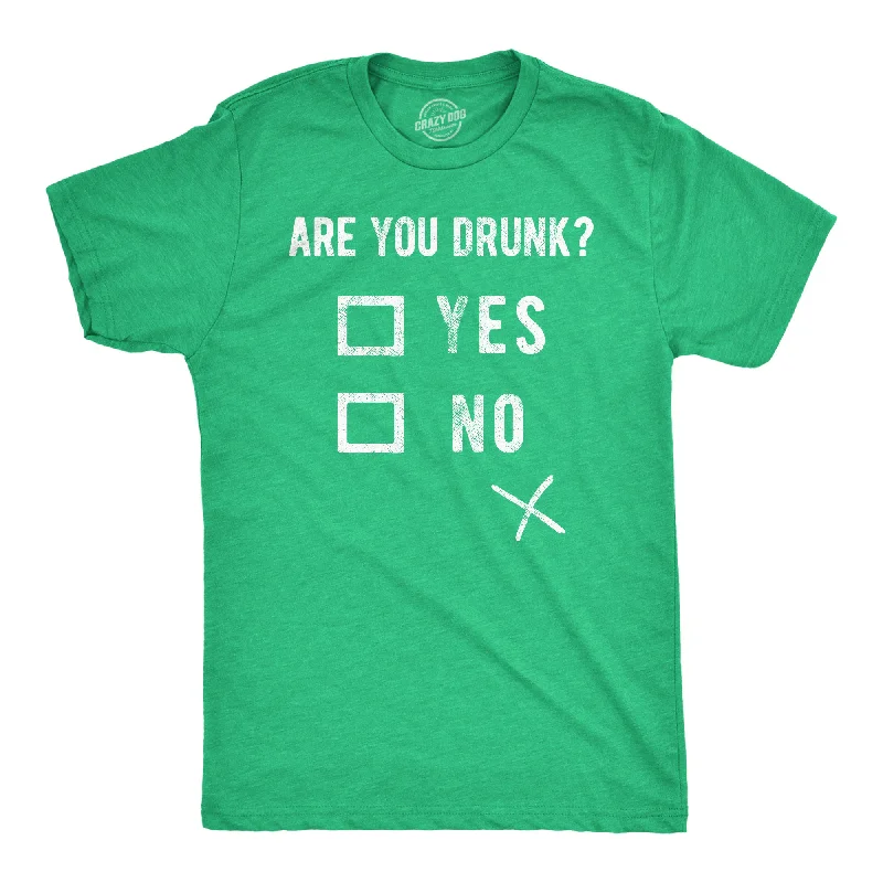Men's moisture - wicking athletic t - shirts for intense workoutsAre You Drunk Men's T Shirt