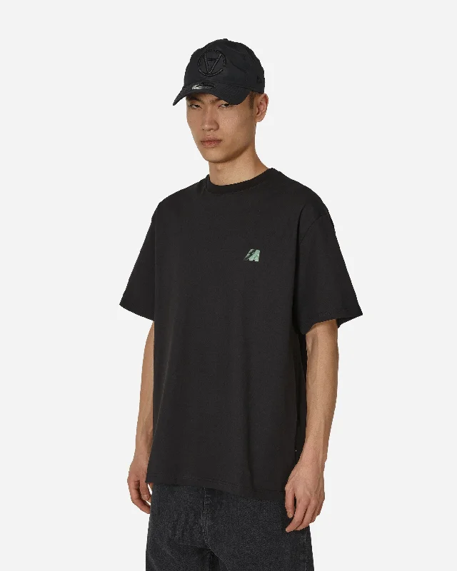 Men's lightweight performance t - shirts for running marathonsAA Logo T-Shirt Black / Green