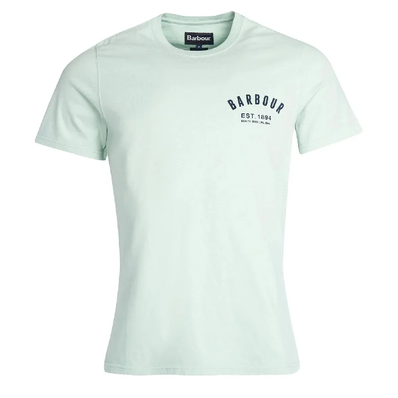 Men's lightweight performance t - shirts for running marathonsBarbour Preppy T-Shirt Dusty Mint