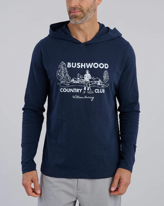 Men's plus - size pocket t - shirts with a classic lookBushwood CC Hoodie T-Shirt