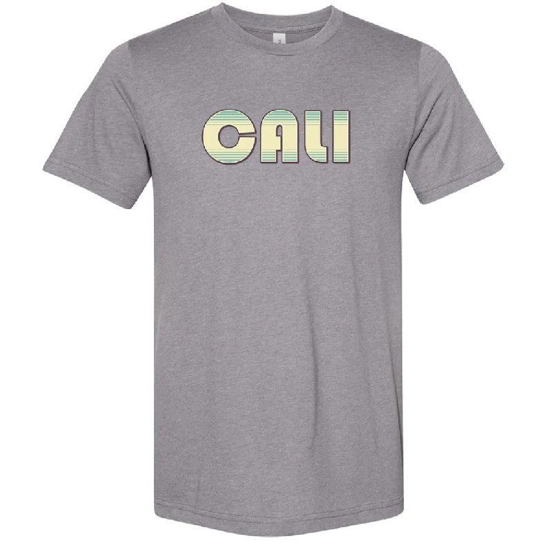 Men's plus - size pocket t - shirts with a classic lookCali 70's Stripe Asst Colors Sueded Tee