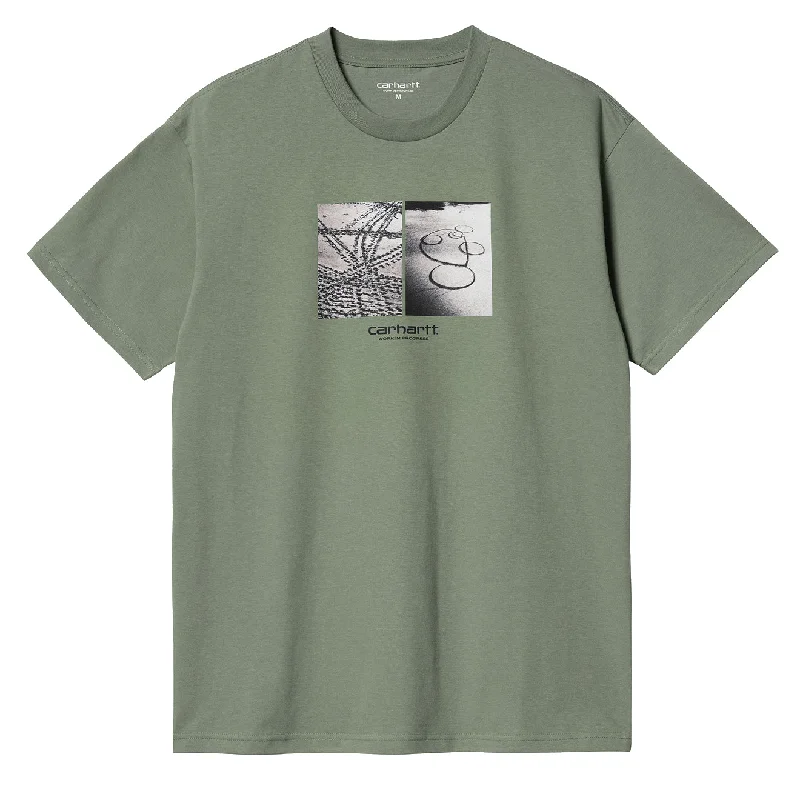 Men's polo t - shirts with a contrast collar for a preppy lookCarhartt WIP S/S Motor T-Shirt Park