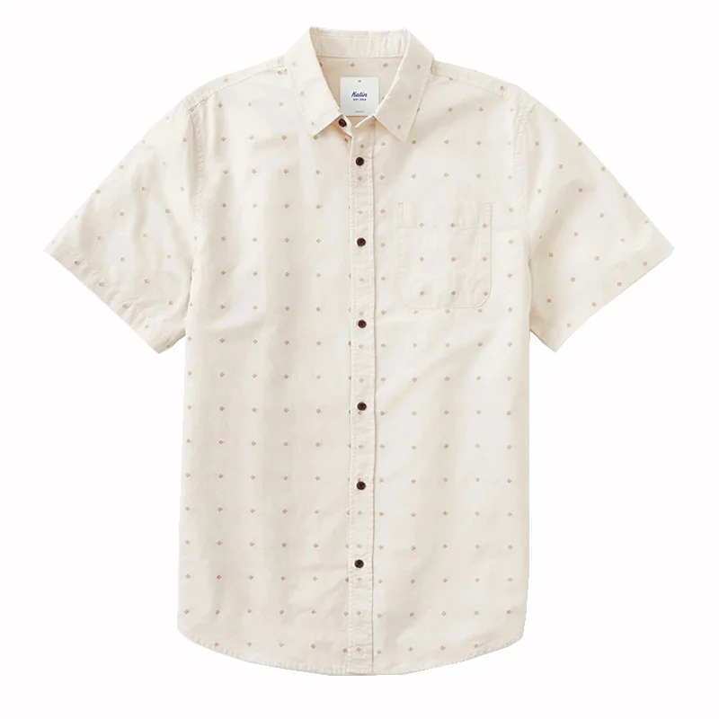 Men's tie - dye t - shirts with a bohemian styleCarver S/S Shirt