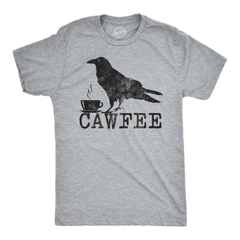 Men's smart - casual checkered t - shirts for semi - formal occasionsCawfee Men's T Shirt