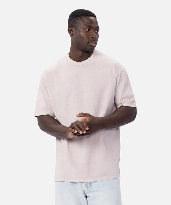 Men's thermal t - shirts with a high - neck design for cold weatherIndustrie - The Del Sur Tee - Dusty Pink