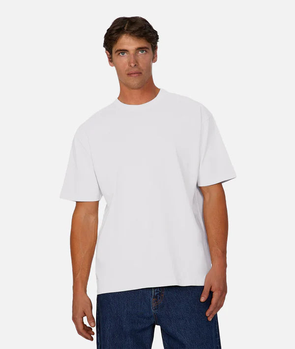 Men's slim - fit graphic t - shirts with vintage rock band printsIndustrie - The Del Sur Tee - Silver Blue