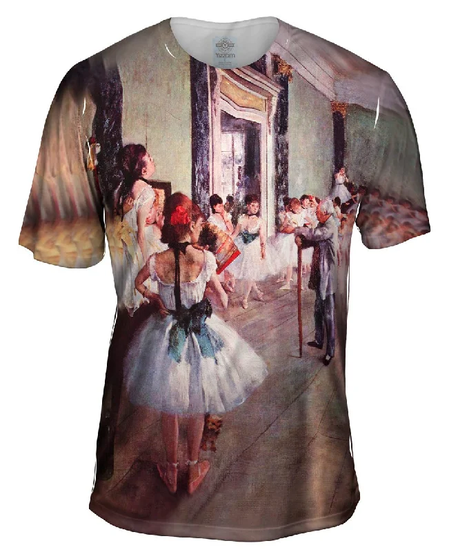 Men's antimicrobial t - shirts for odor - free freshness during travelEdgar Degas - "Die Tanzklasse" (1875)