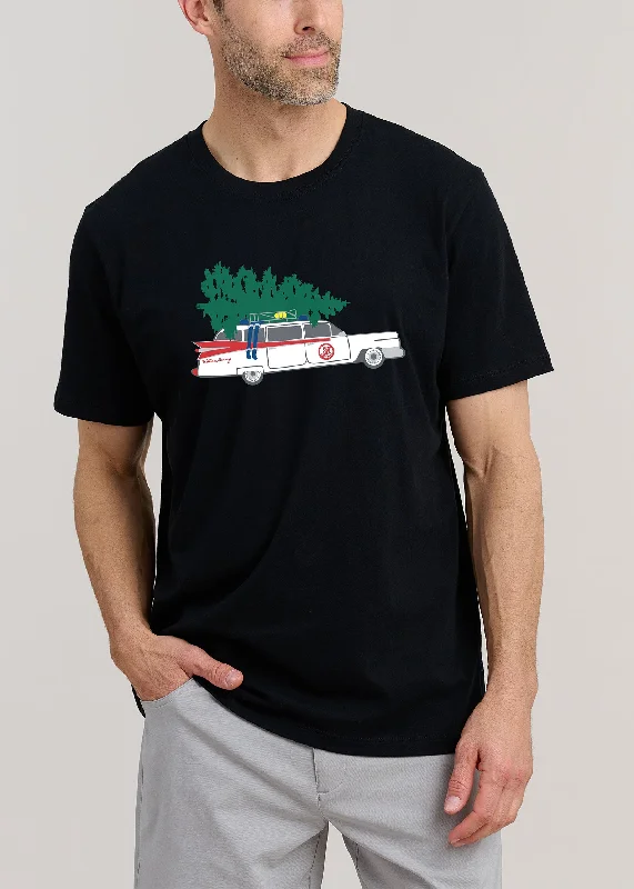 Men's smart - casual checkered t - shirts for semi - formal occasionsEggnog-1 T-Shirt