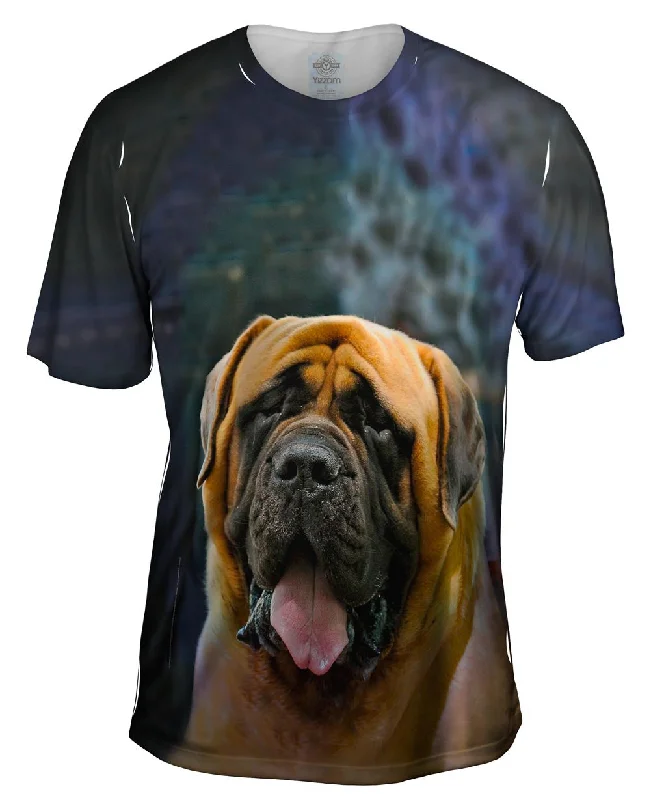 Men's lightweight performance t - shirts for running marathonsEnglish Mastiff Joy