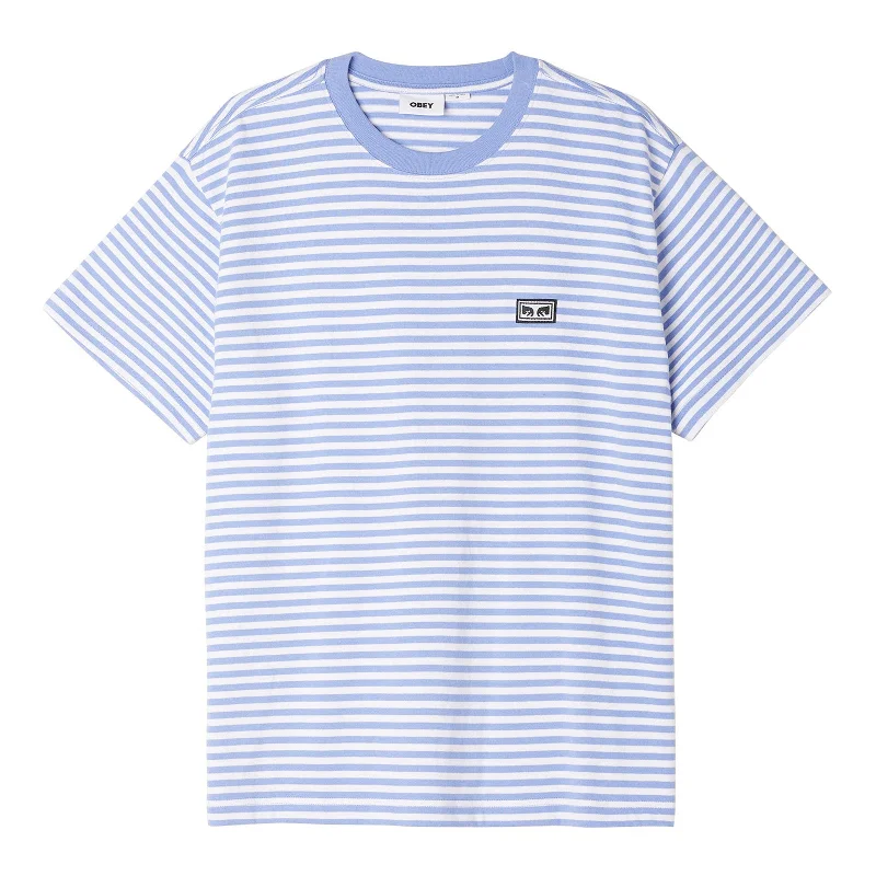 Men's eco - friendly recycled t - shirts for sustainable fashion choicesEstablished Works Stripe S/S T-Shirt