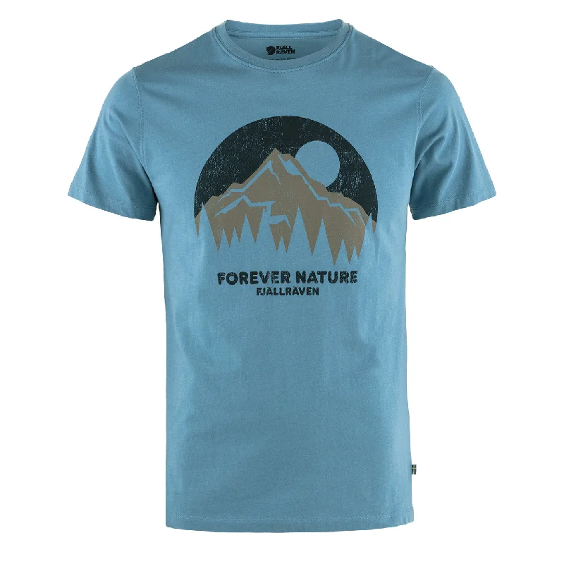 Men's eco - friendly recycled t - shirts for sustainable fashion choicesFjallraven Nature T-shirt Dawn Blue
