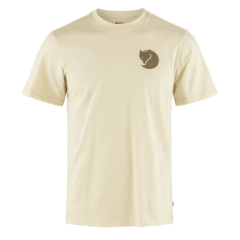 Men's organic cotton crew - neck t - shirts for everyday comfortFjallraven Walk With Nature T-shirt Chalk White