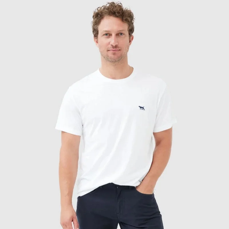 Men's distressed denim - look t - shirts with a rugged appealRodd & Gunn - The Gunn T-Shirt - Snow