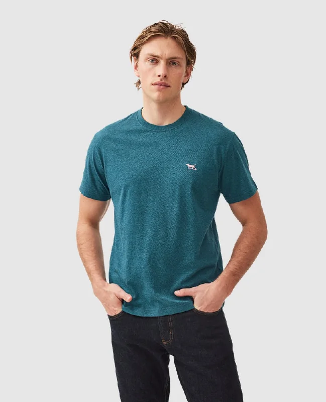 Men's plus - size pocket t - shirts with a classic lookRodd & Gunn - The Gunn T-Shirt - Dark Cyan