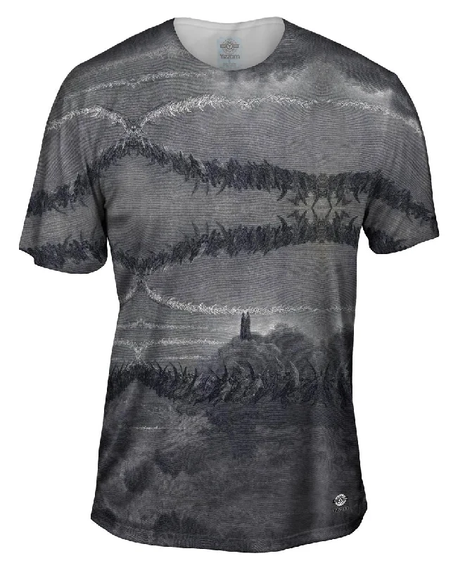 Men's antimicrobial t - shirts for odor - free freshness during travelGustave Dore - "The Divine Comedy, Paradiso, Canto 18"