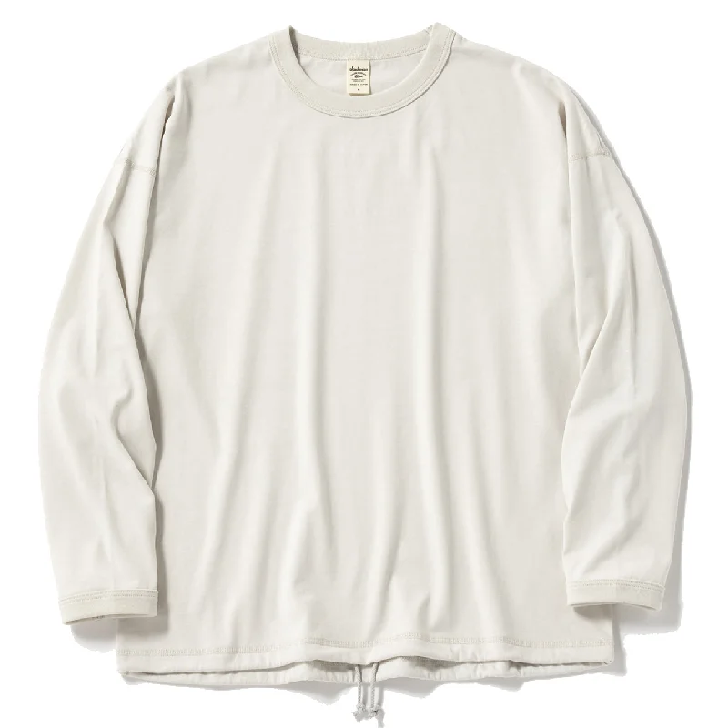 Men's antimicrobial t - shirts for odor - free freshness during travelJackman Grace Himo L/S T-Shirt Rosin White