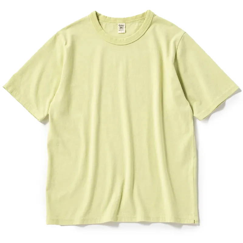 Men's mock - neck t - shirts with a modern and sleek styleJackman Lead-Off T-Shirt Lemon Grass