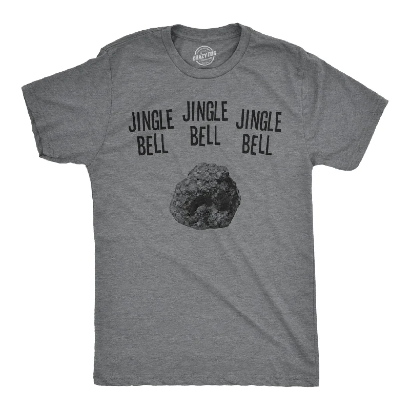 Men's distressed denim - look t - shirts with a rugged appealJingle Bell Rock Men's T Shirt