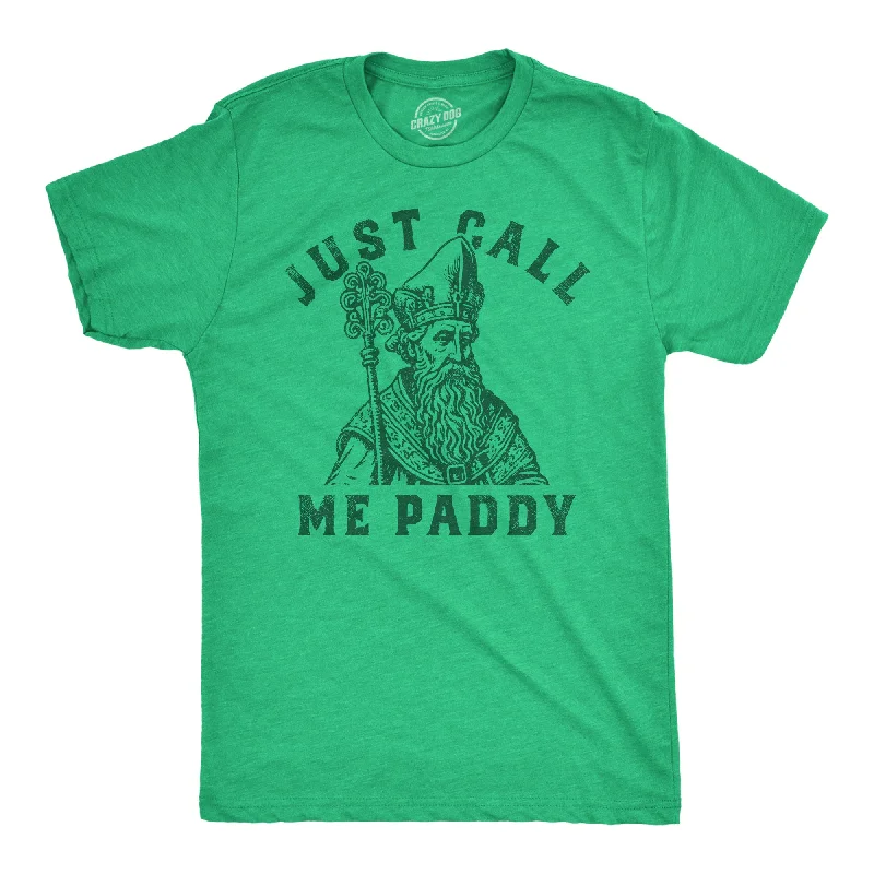 Men's distressed denim - look t - shirts with a rugged appealJust Call Me Paddy Men's T Shirt